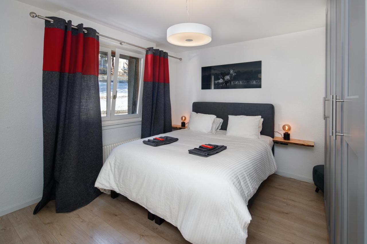 Magnifique Appartement Proche Du Centre Et Du Ski Crans-Montana Zewnętrze zdjęcie
