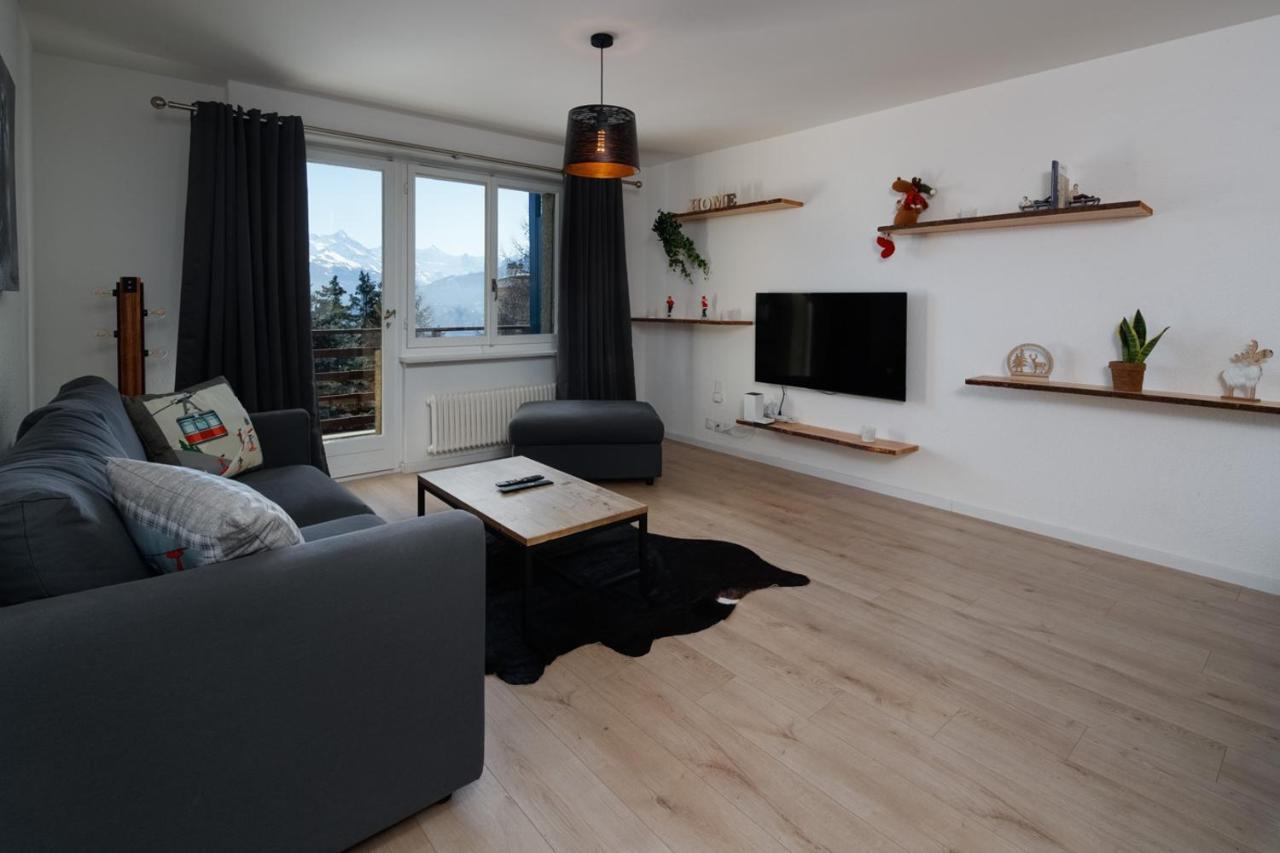 Magnifique Appartement Proche Du Centre Et Du Ski Crans-Montana Zewnętrze zdjęcie