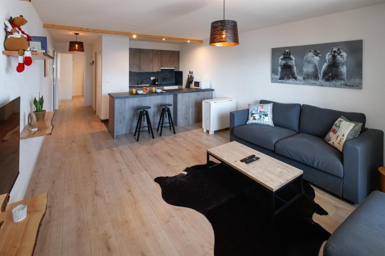 Magnifique Appartement Proche Du Centre Et Du Ski Crans-Montana Zewnętrze zdjęcie