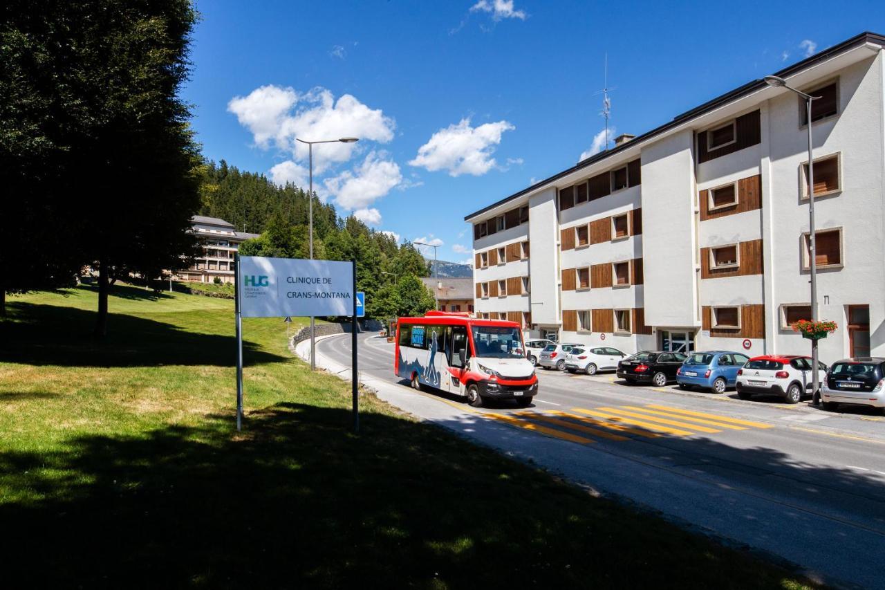 Magnifique Appartement Proche Du Centre Et Du Ski Crans-Montana Zewnętrze zdjęcie